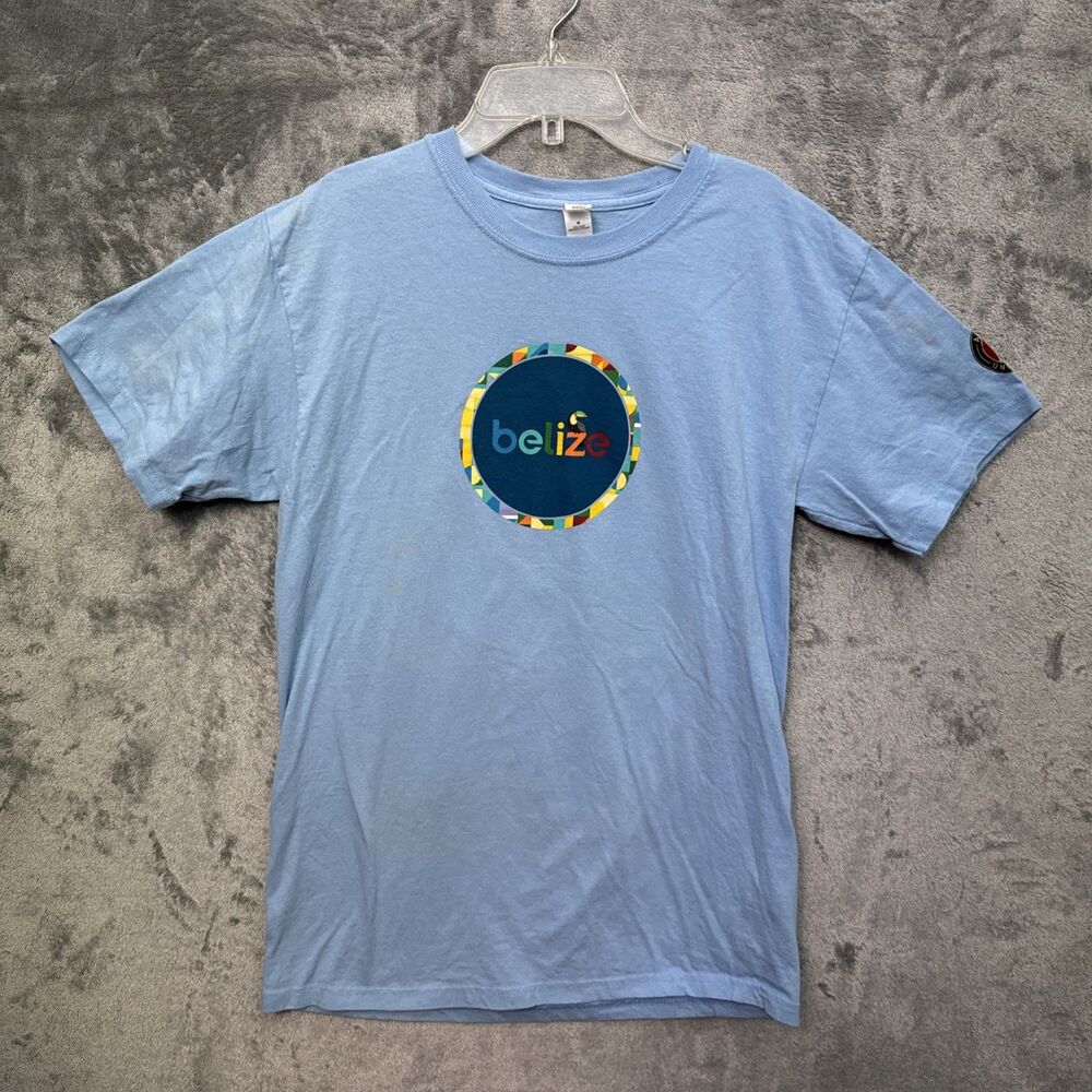 Atlanta FC Belize t shirt Med blue grab Life - Picture 1 of 11